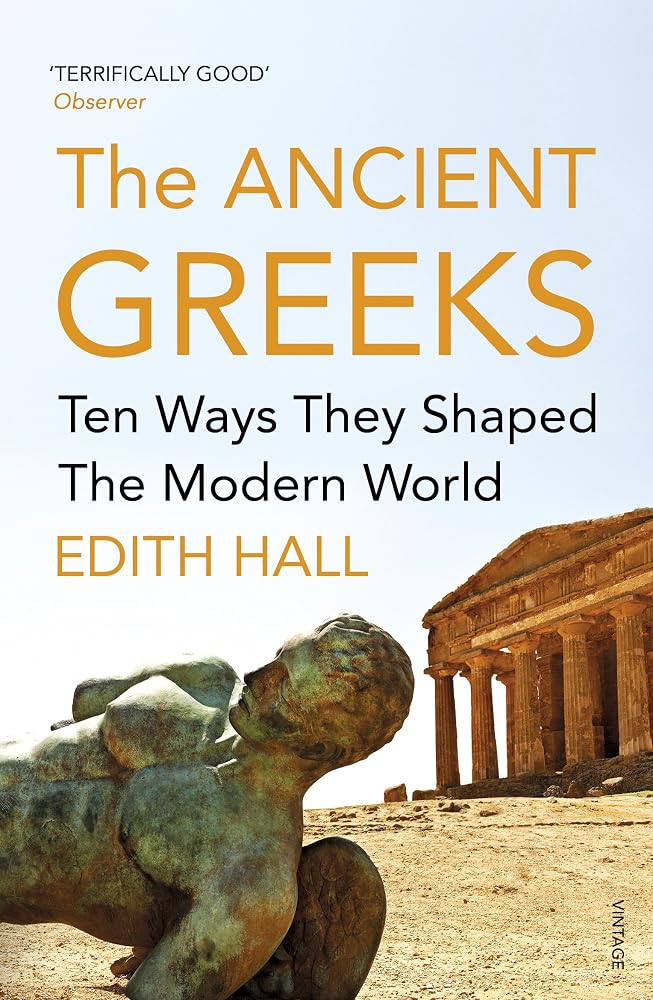 Introducing the Ancient Greeks by Edith Hall cover