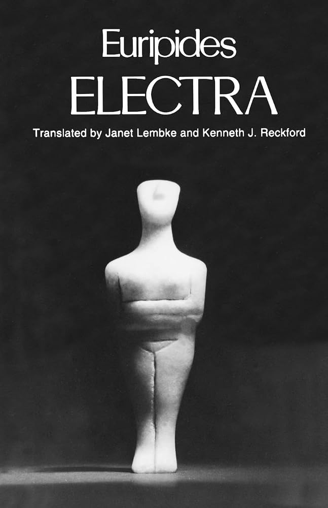 Electra (Greek Tragedy in New Translations) cover image