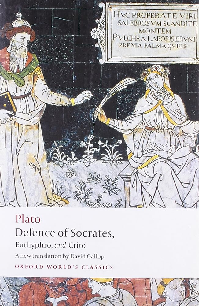 Defence of Socrates, Euthyphro, Crito (Oxford World's Classics) cover image