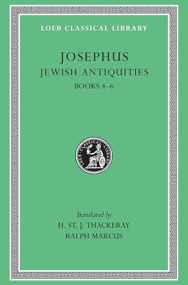 Jewish Antiquities, Volume II: Books 4–6 cover image