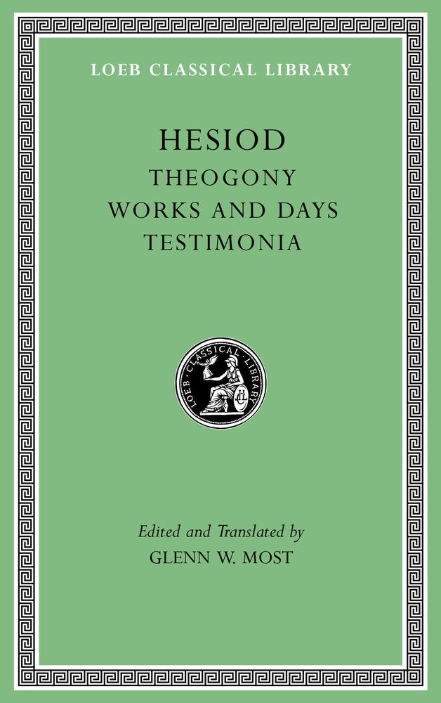 Theogony. Works and Days. Testimonia (Loeb Classical Library) cover image
